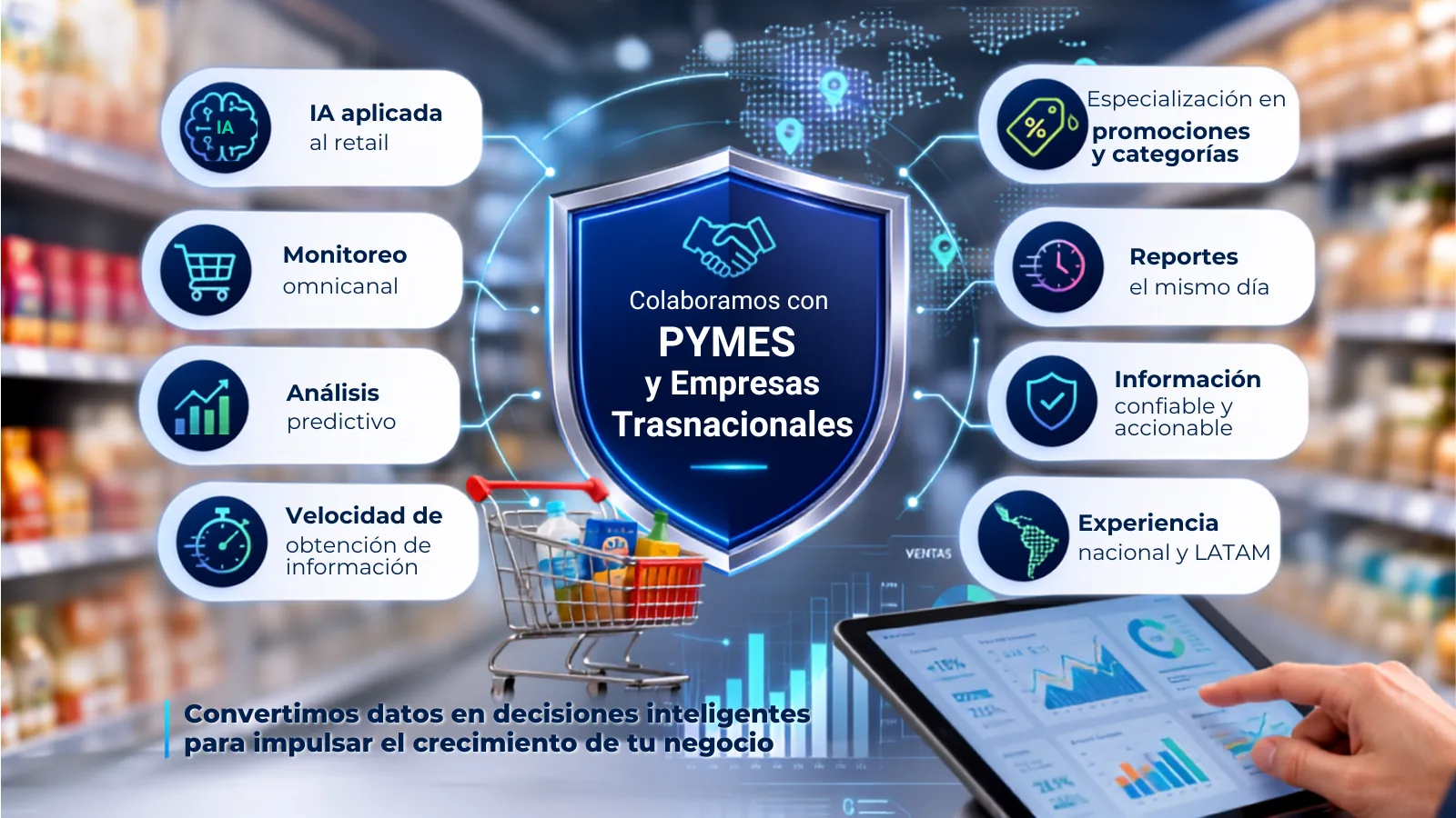 Master Monitor: IA aplicada al retail, monitoreo omnicanal, análisis predictivo y experiencia en LATAM